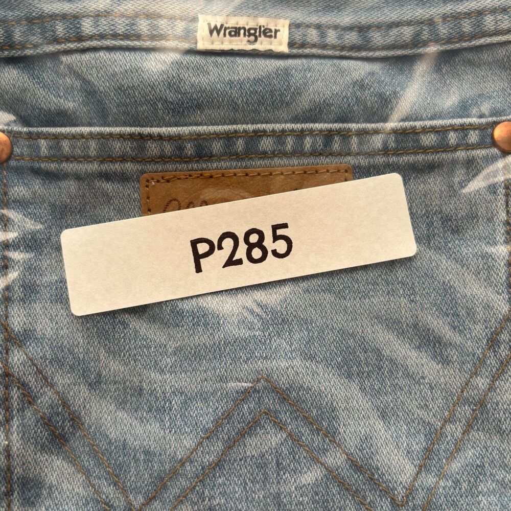 Wrangler Women Jeans Wanderer 622 High Rise Flare Zebra Print Denim 32x32 P285 - Picture 14 of 14
